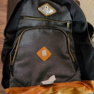 Kelty built leather bottom backpack